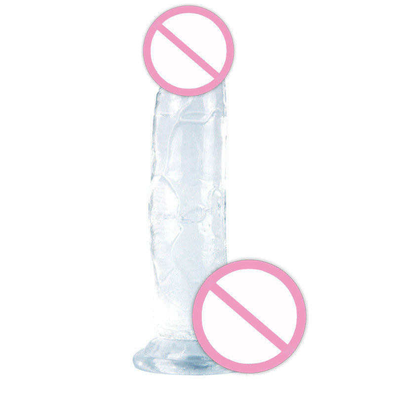 Crystal TPE Silicone Material Transparent Plus-sized Supplies For Women