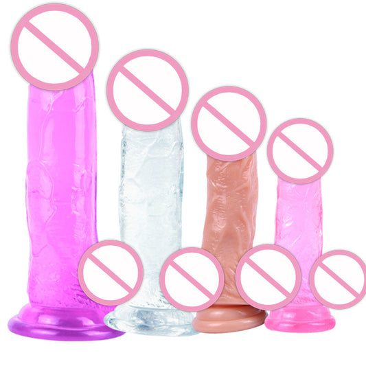 Crystal TPE Silicone Material Transparent Plus-sized Supplies For Women