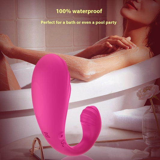 Application Control Double Shock Silicone Toy