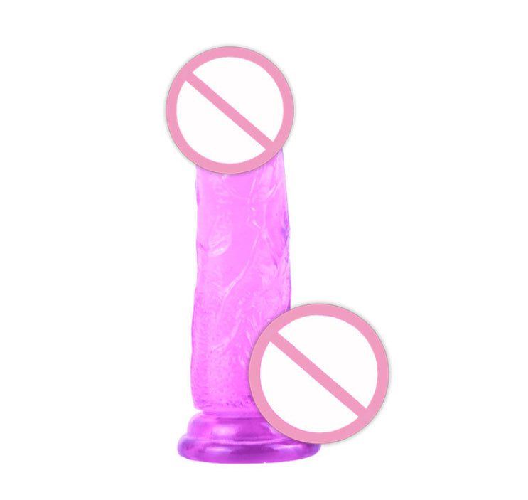 Crystal TPE Silicone Material Transparent Plus-sized Supplies For Women